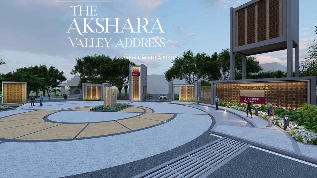 Akshara Valley Address Desktop Banner