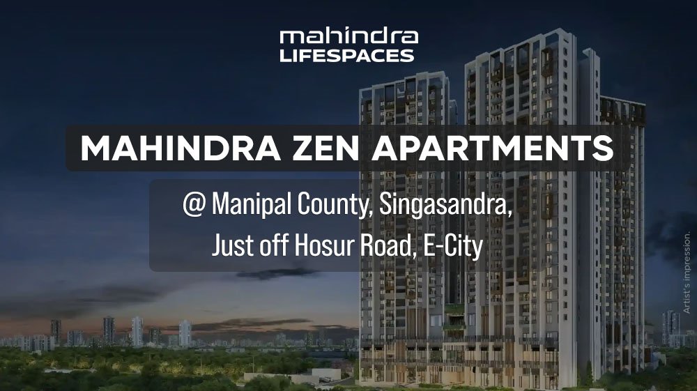 Mahindra Zen Apartments Mobile Banner