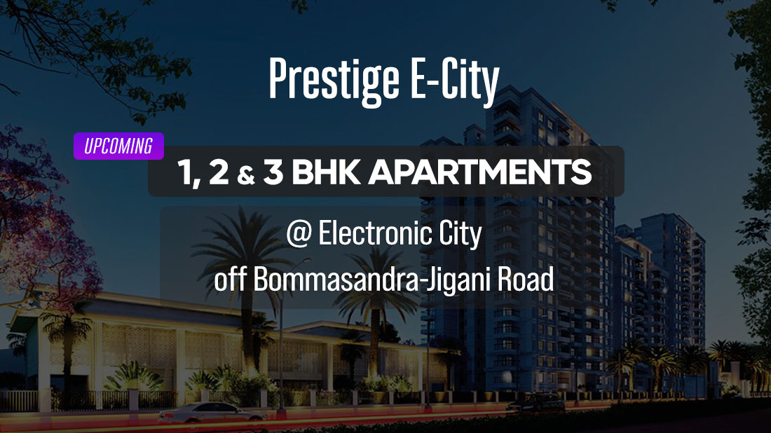 Prestige E-City Apartments Desktop Banner