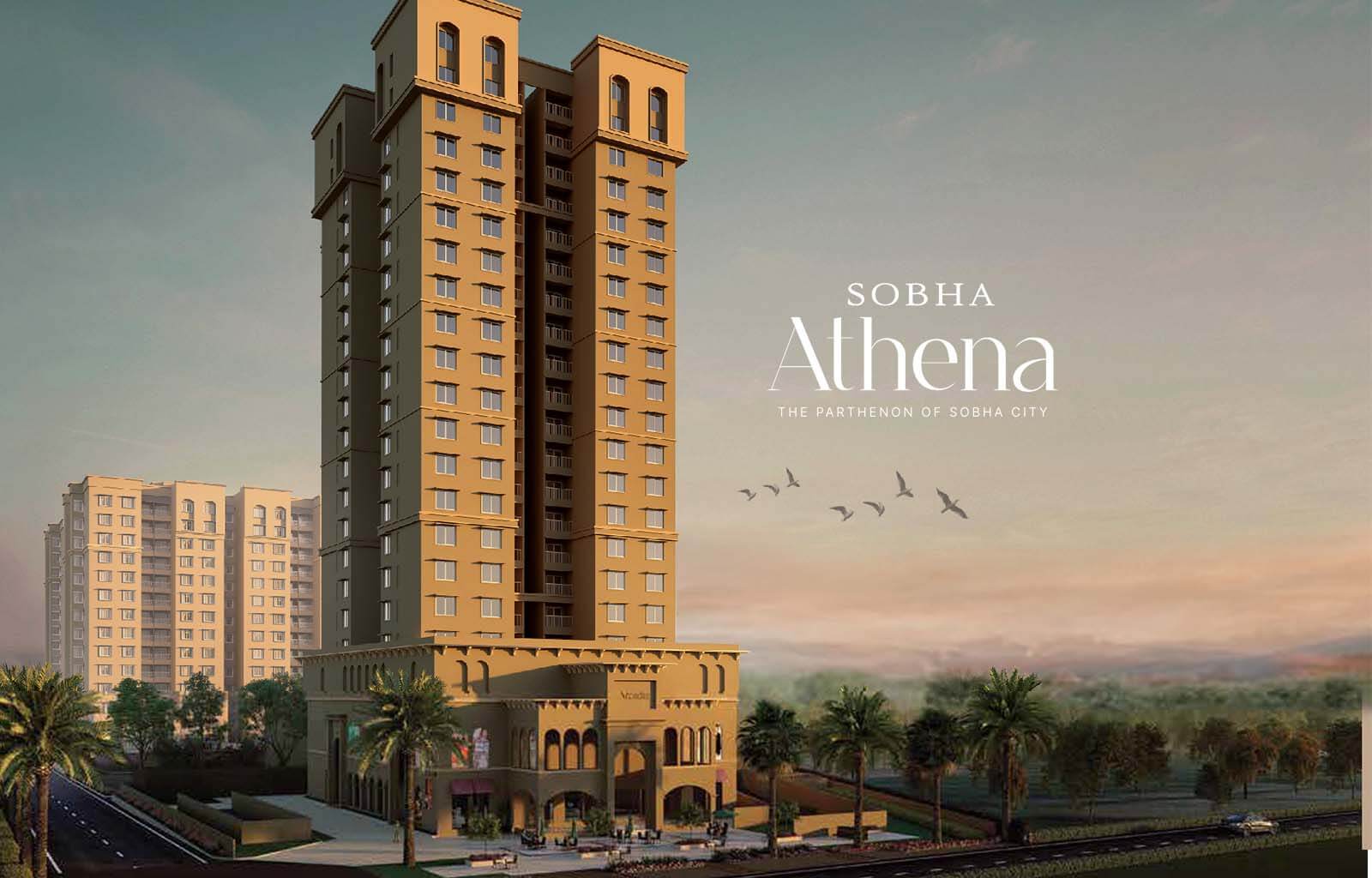 Sobha City Athena Desktop Banner