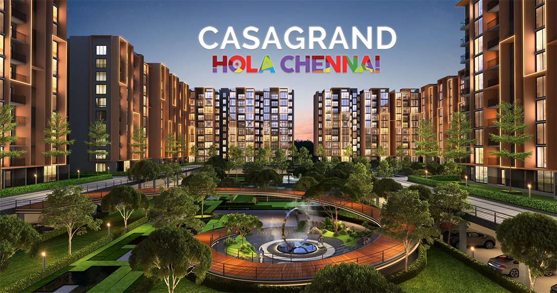 CasaGrand Hola Chennai Desktop Banner