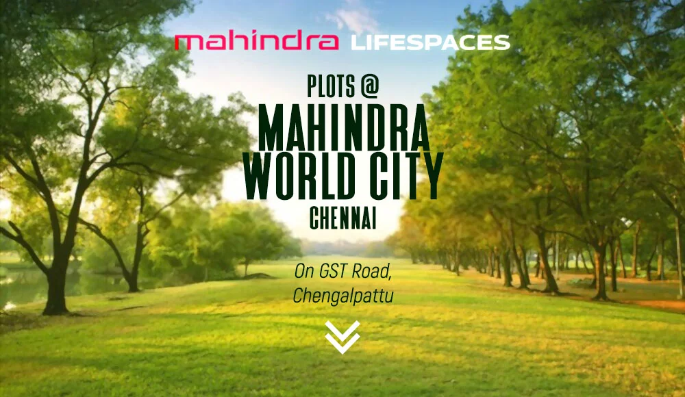 Mahindra World City Plots Mobile Banner