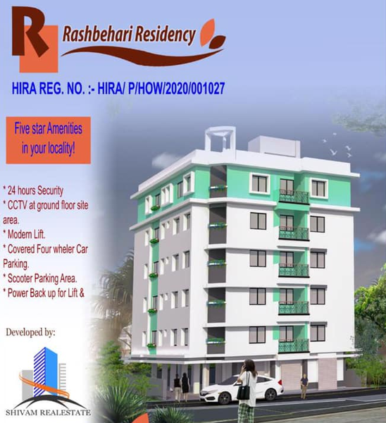 Shivam Rashbehari Residency Desktop Banner