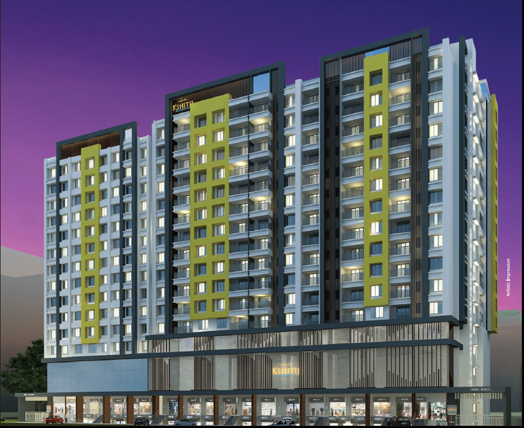 Kshitij Residency Desktop Banner